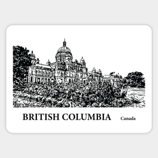 British Columbia Canada Sticker